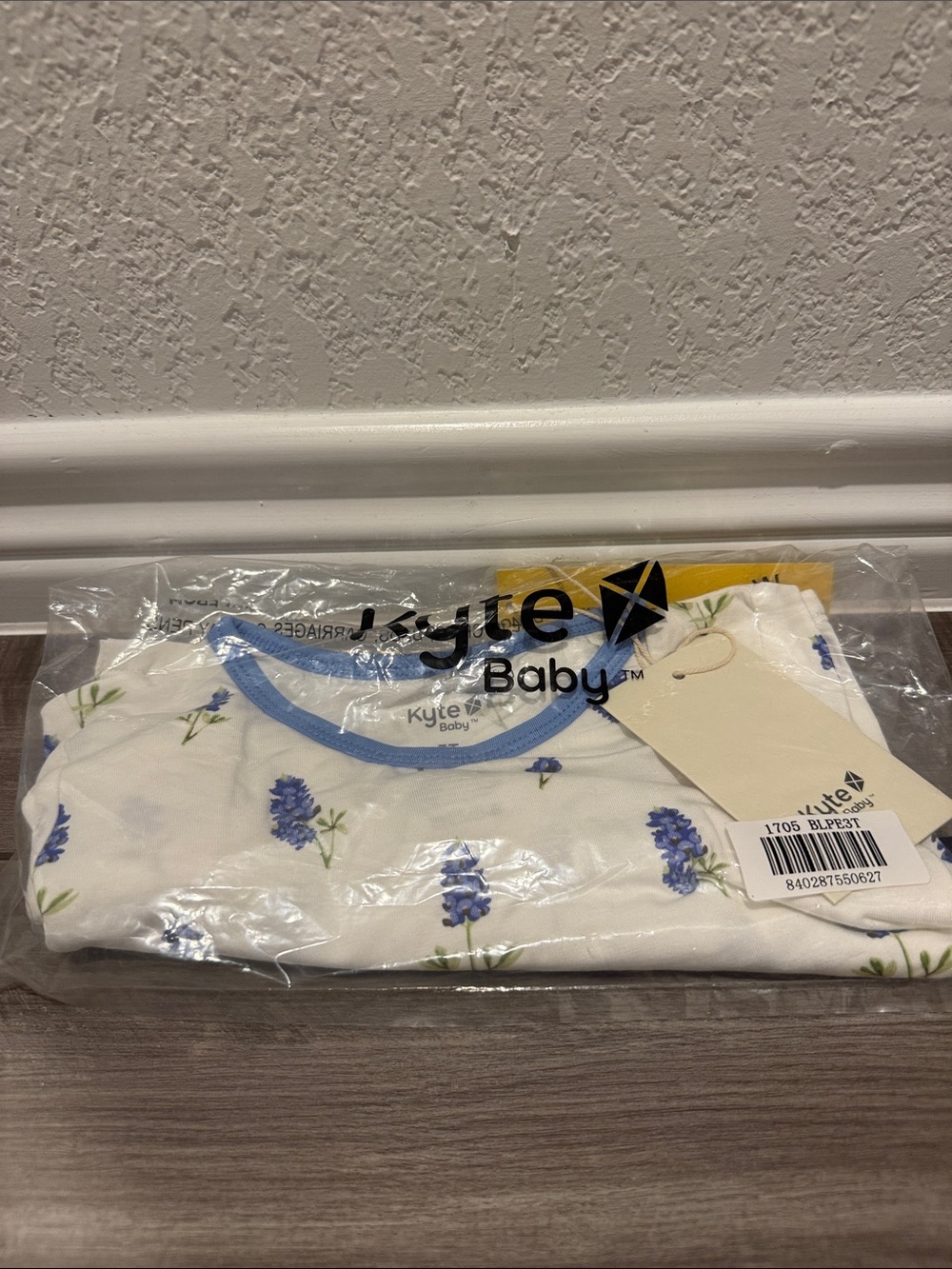 Kyte BABY Periwinkle Bluebonnet - shorts and Short Sleeve PJs - NIB